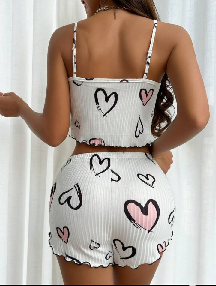 بجامه قلوب قطعتين - Zyra